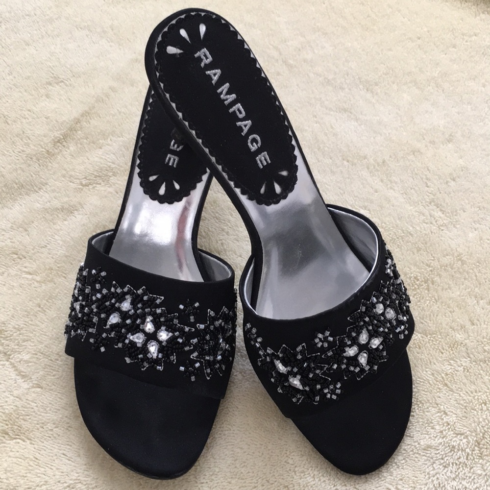 Rampage Embellished Slide-on / Heels
